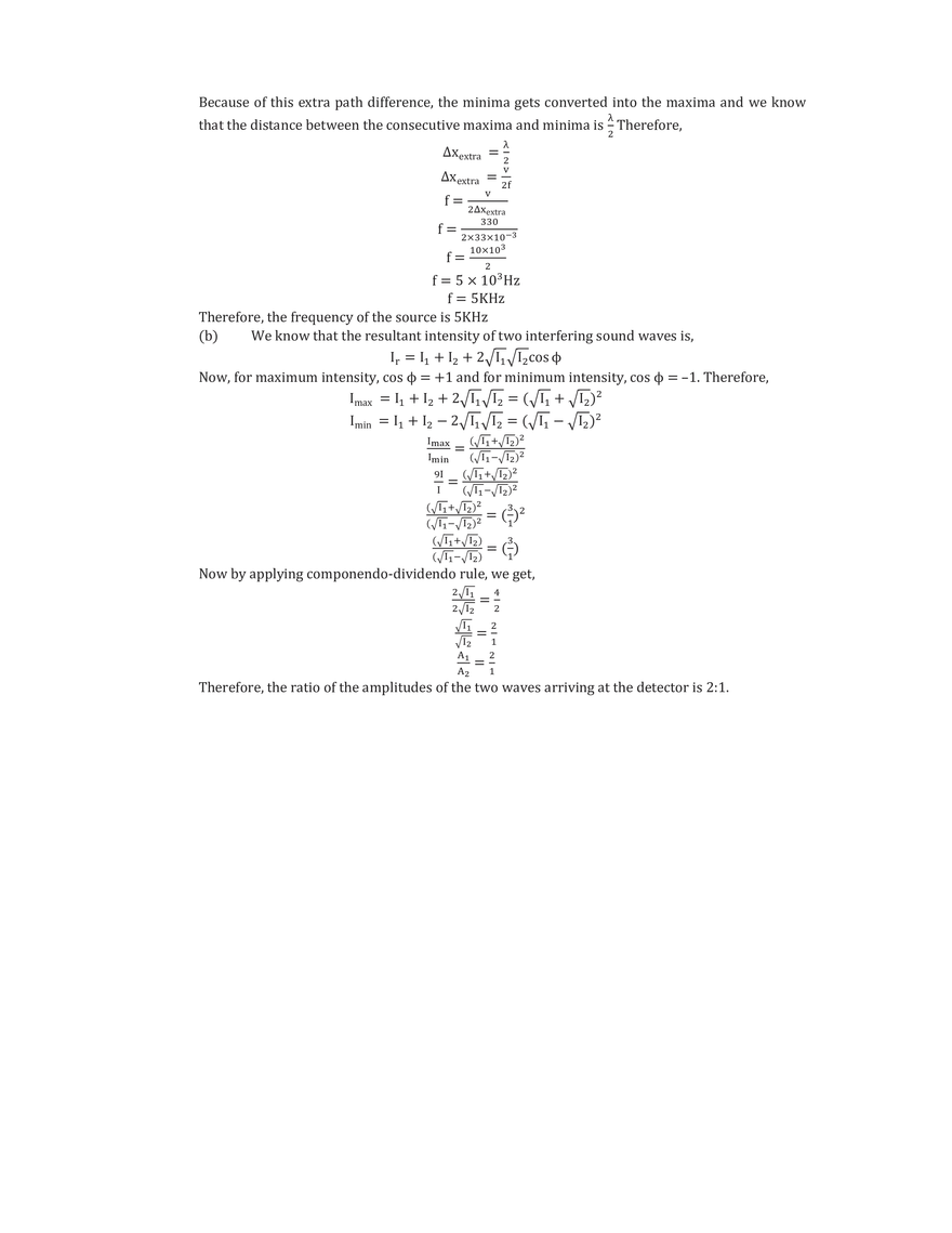 Standing Wave in Organ Pipe and Beats - Page 5