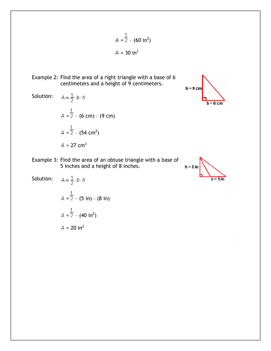 Areas of Parallelograms and Triangles - Page 8