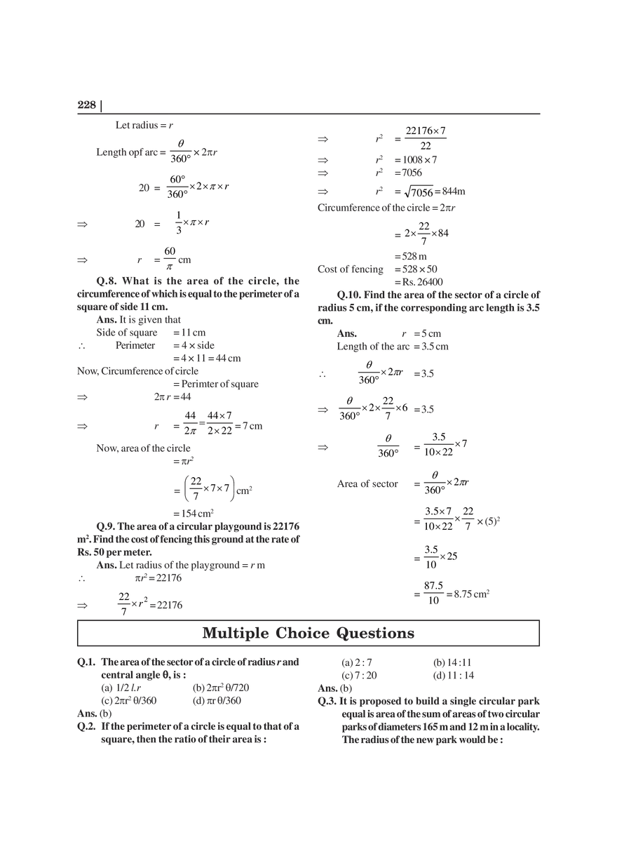Chapter 12 Areas Related to Circles - Page 4