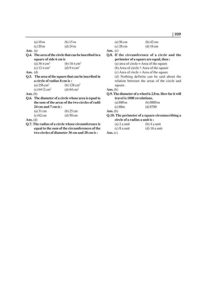 Chapter 12 Areas Related to Circles - Page 5