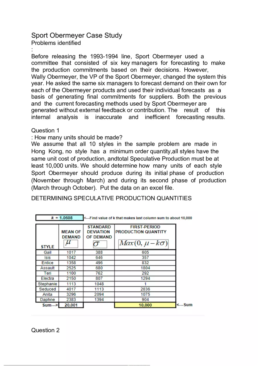 Sport Obermeyer Case Study - Page 1