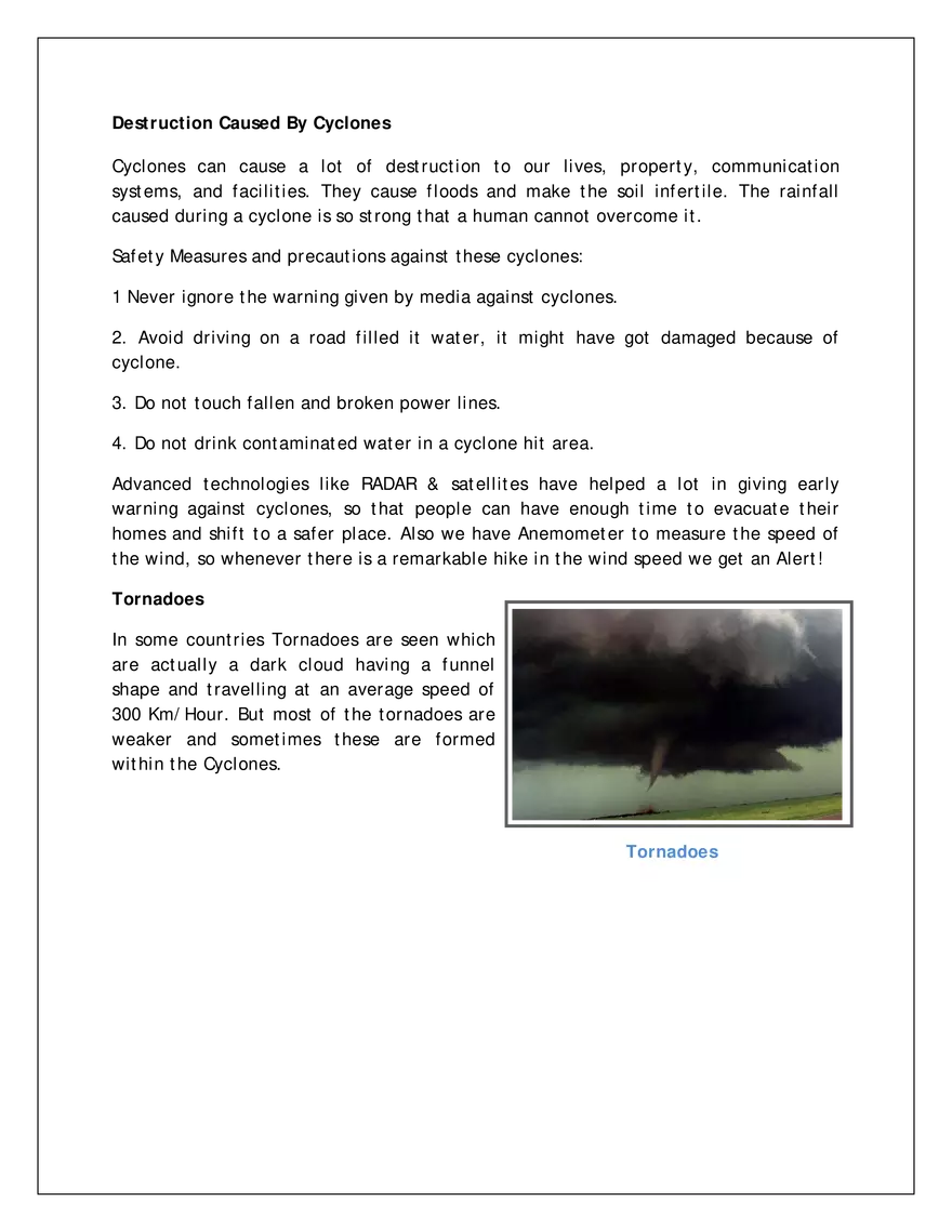 Thunderstorms and Cyclones - Page 2