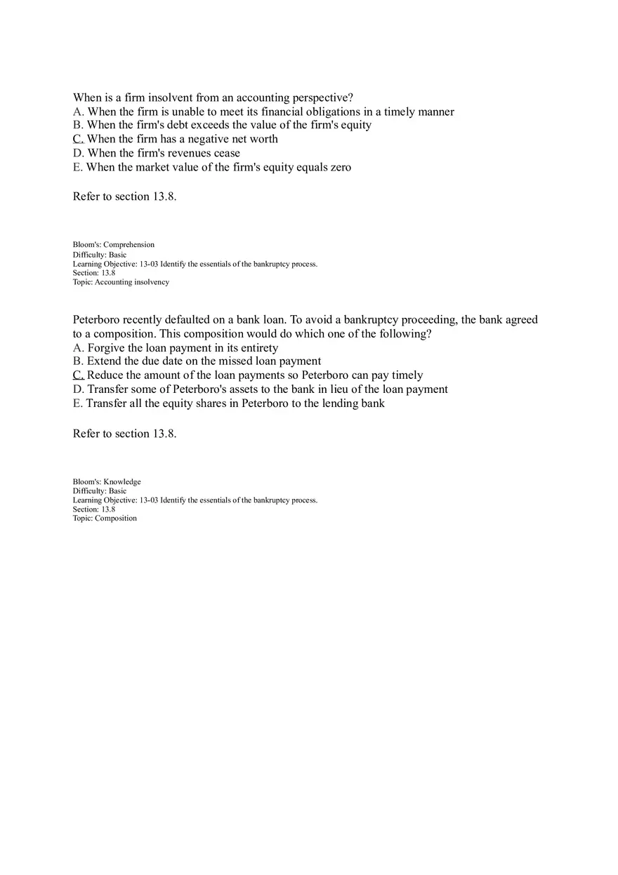 Chapter 13 Leverage and Capital Structure - Page 10