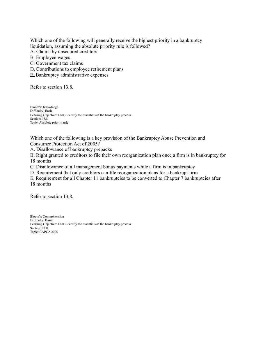 Chapter 13 Leverage and Capital Structure - Page 11