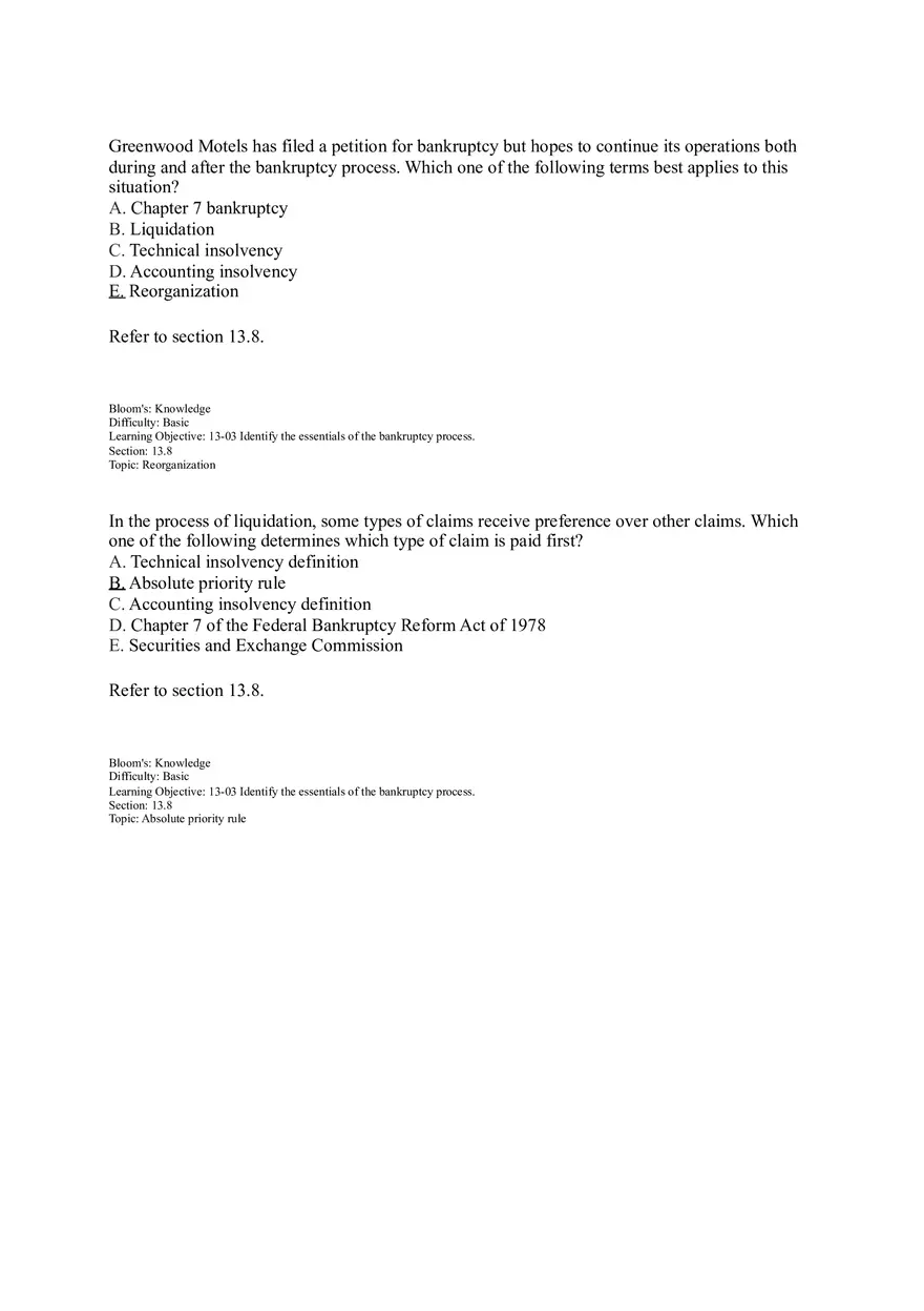 Chapter 13 Leverage and Capital Structure - Page 18