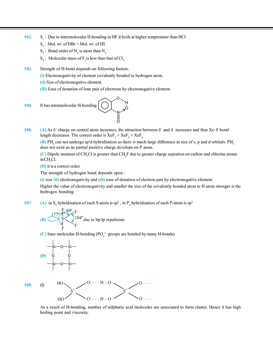 Chemical Bonding Solution - Page 19