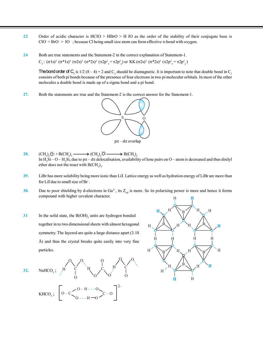 Chemical Bonding Solution - Page 23