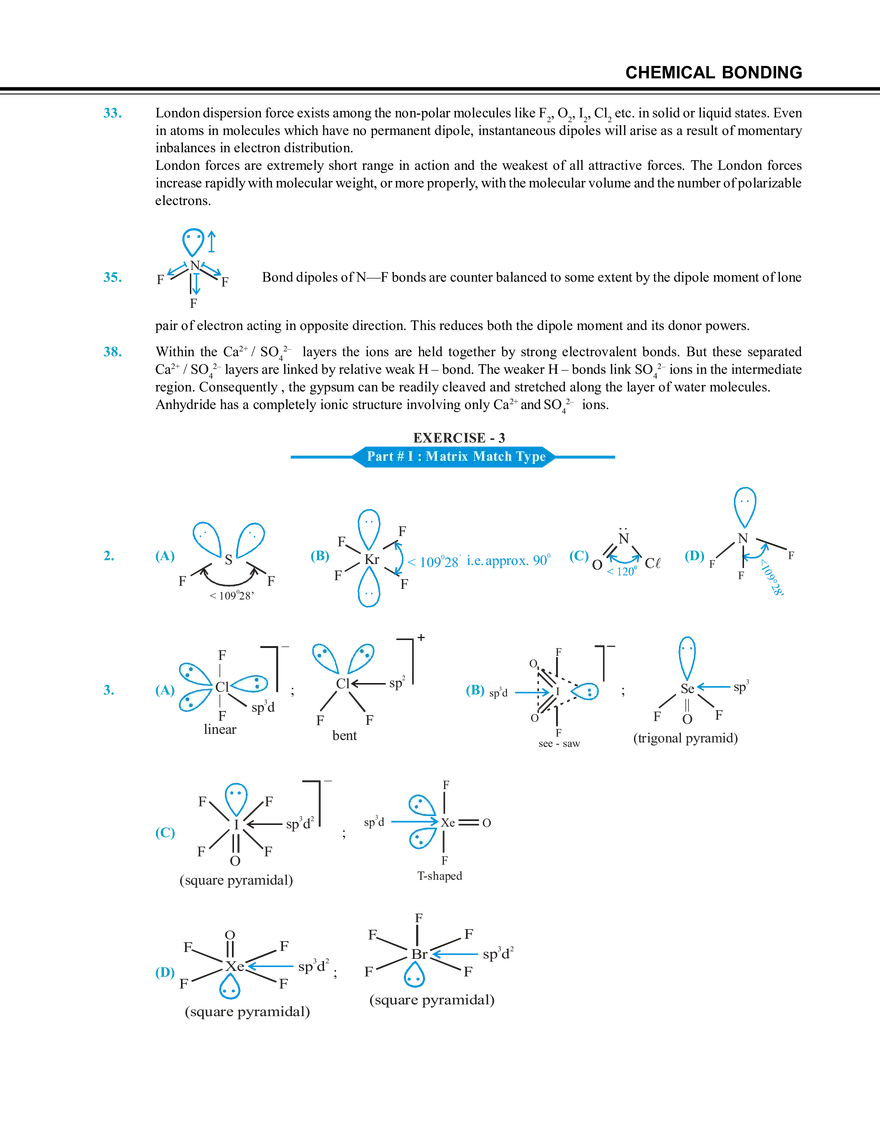 Chemical Bonding Solution - Page 25