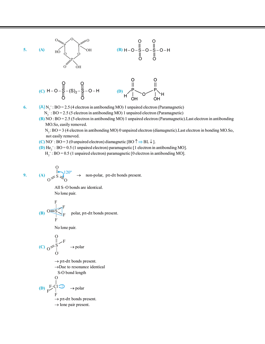 Chemical Bonding Solution - Page 26