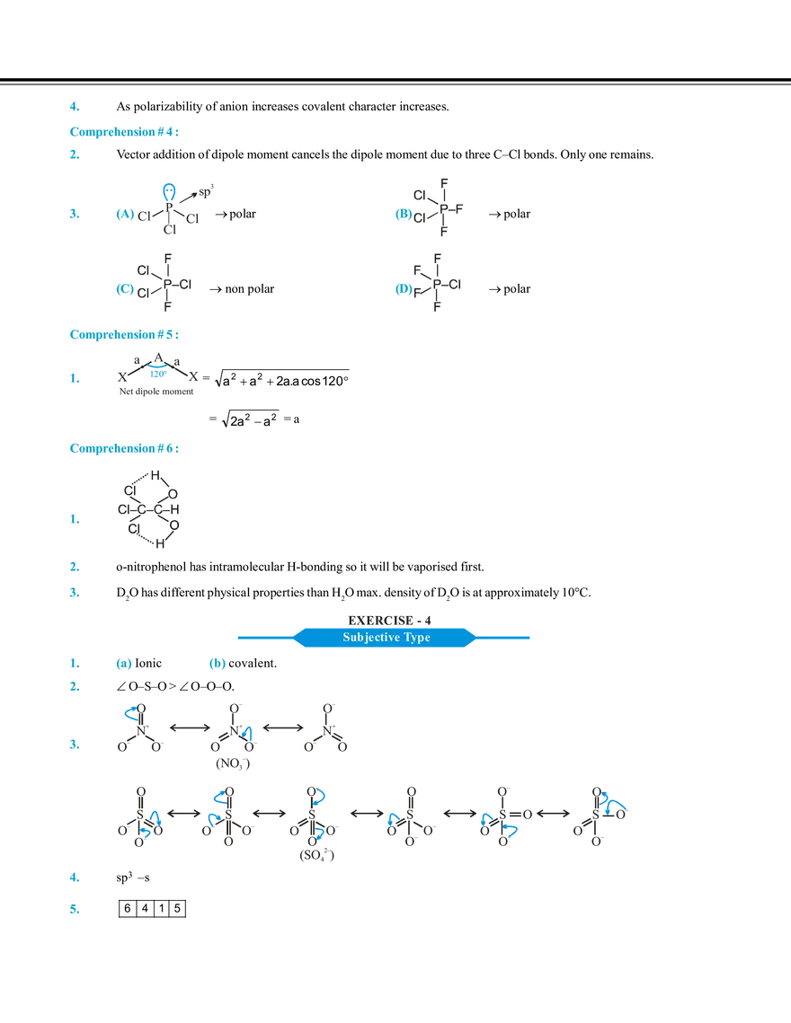 Chemical Bonding Solution - Page 30