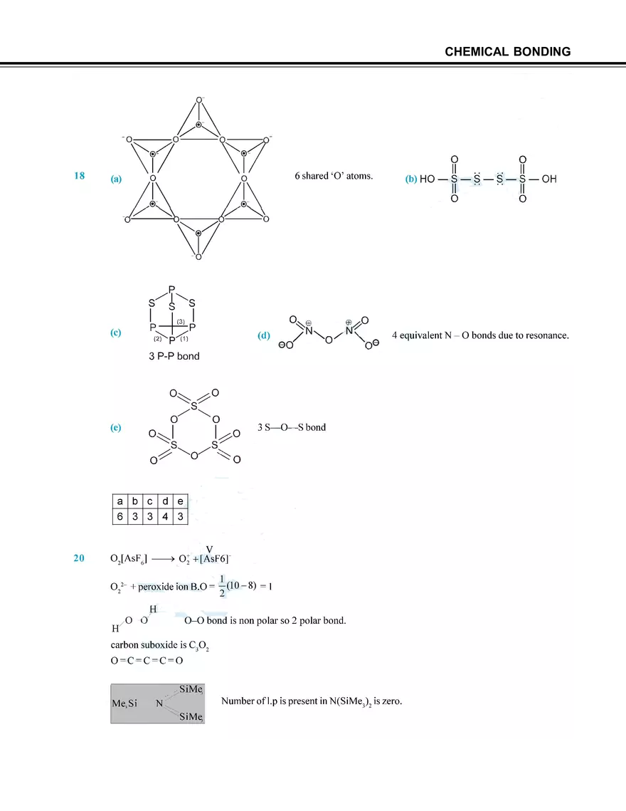 Chemical Bonding Solution - Page 33