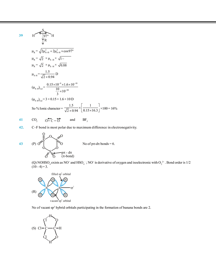 Chemical Bonding Solution - Page 37