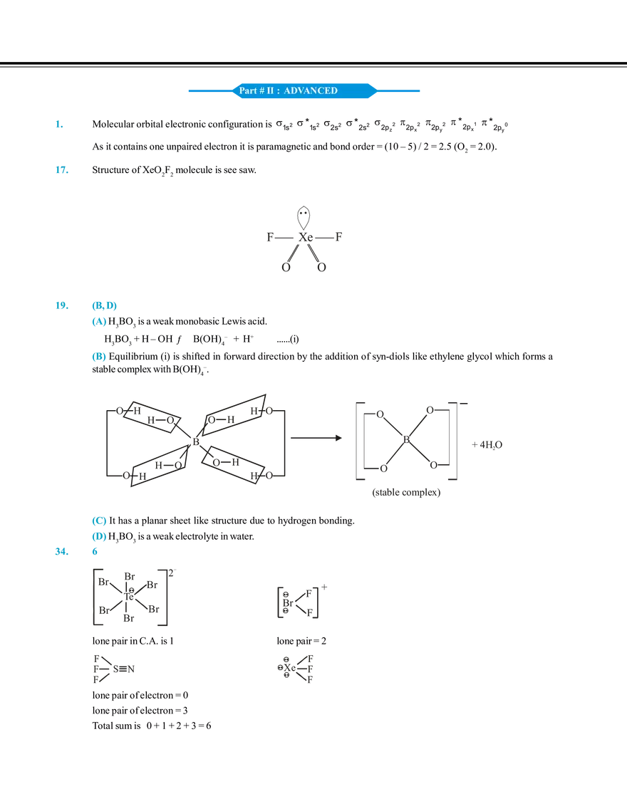 Chemical Bonding Solution - Page 41