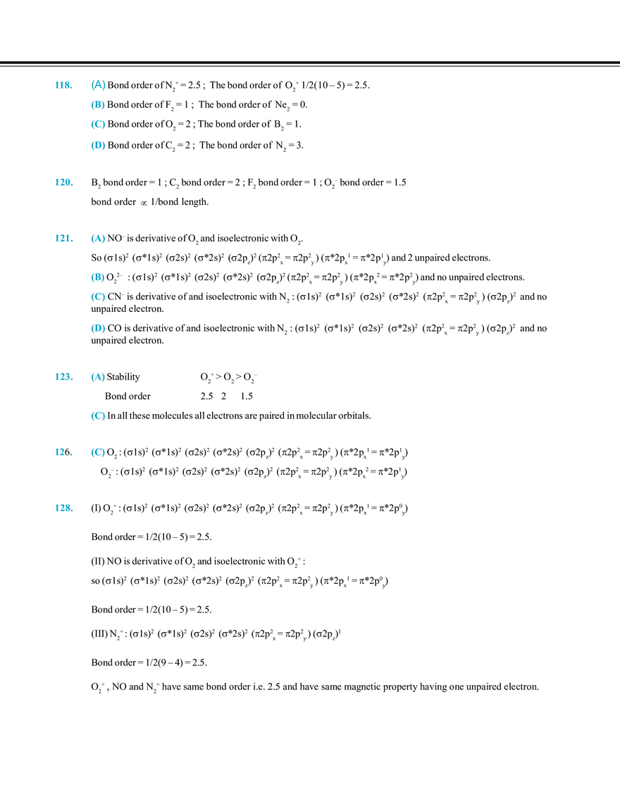 Chemical Bonding Solution - Page 49