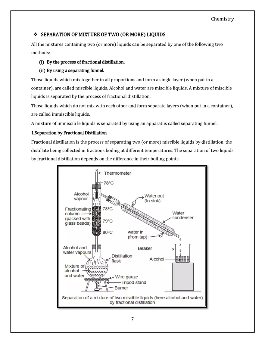 Separation of Mixtures - Page 7