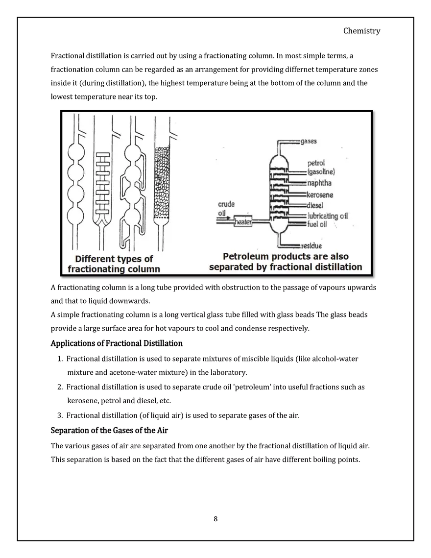 Separation of Mixtures - Page 8
