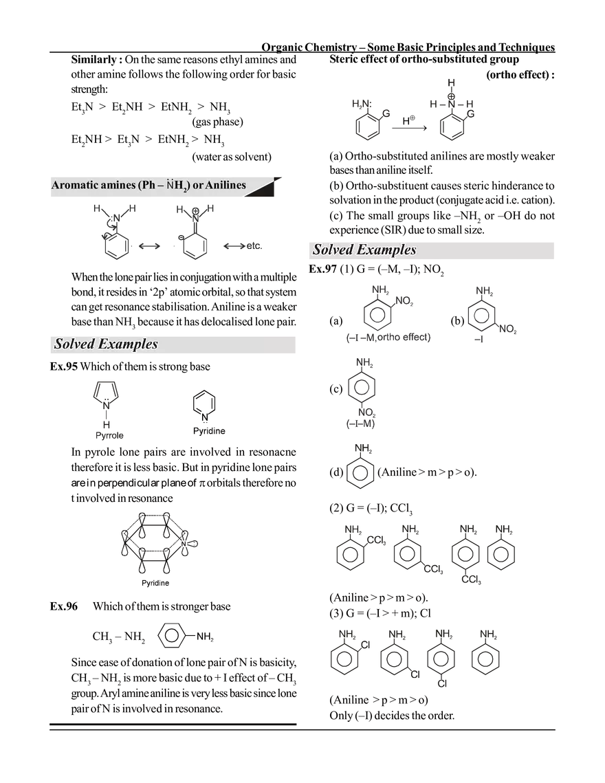 Electronic Effects, Acid-Base Strengthand Reaction Intermediates - Page 8