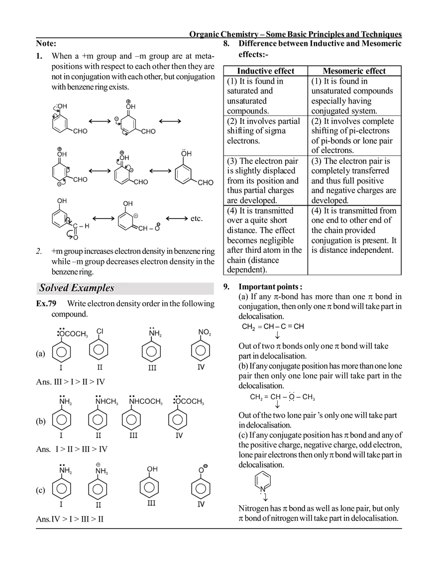 Electronic Effects, Acid-Base Strengthand Reaction Intermediates - Page 22