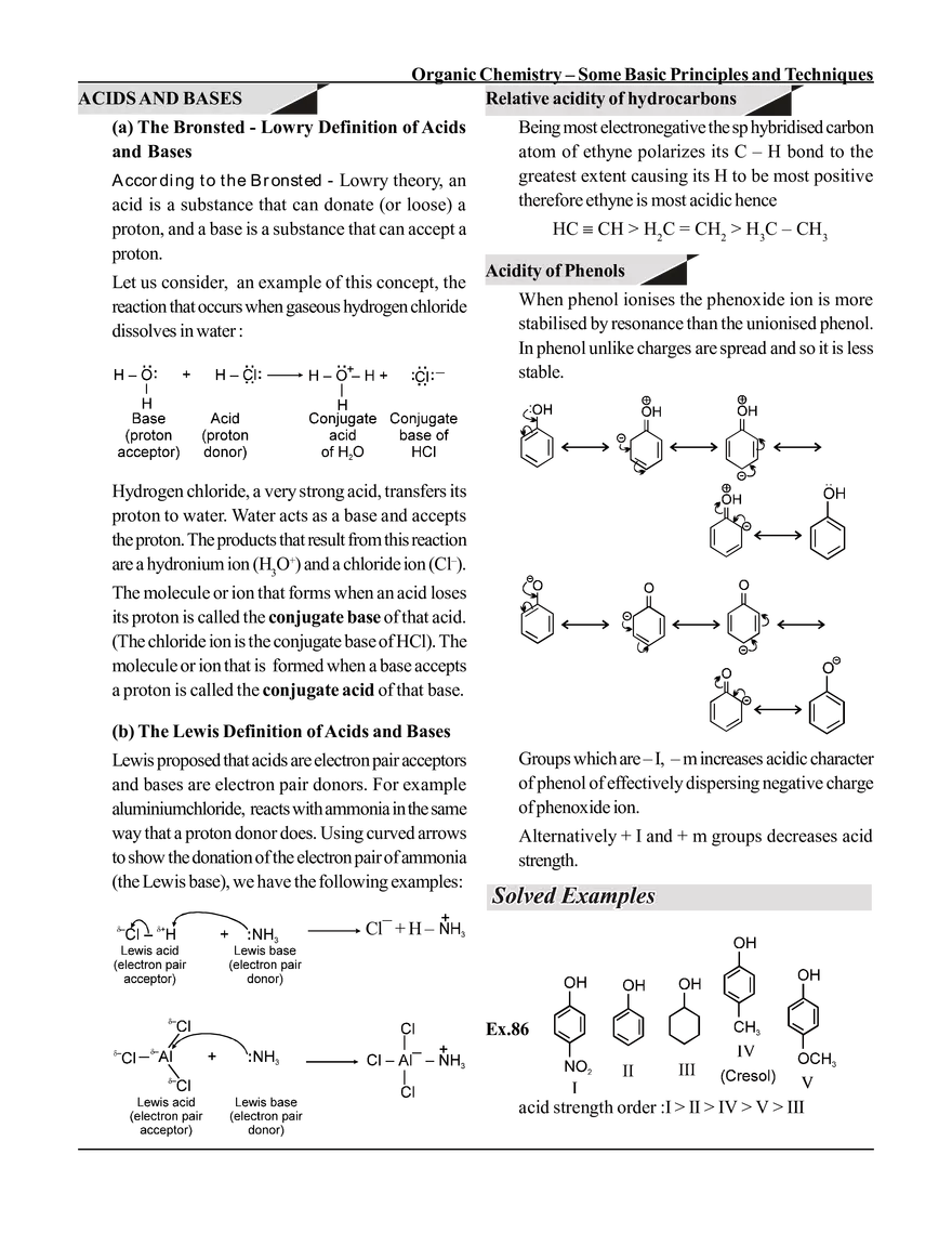Electronic Effects, Acid-Base Strengthand Reaction Intermediates - Page 4