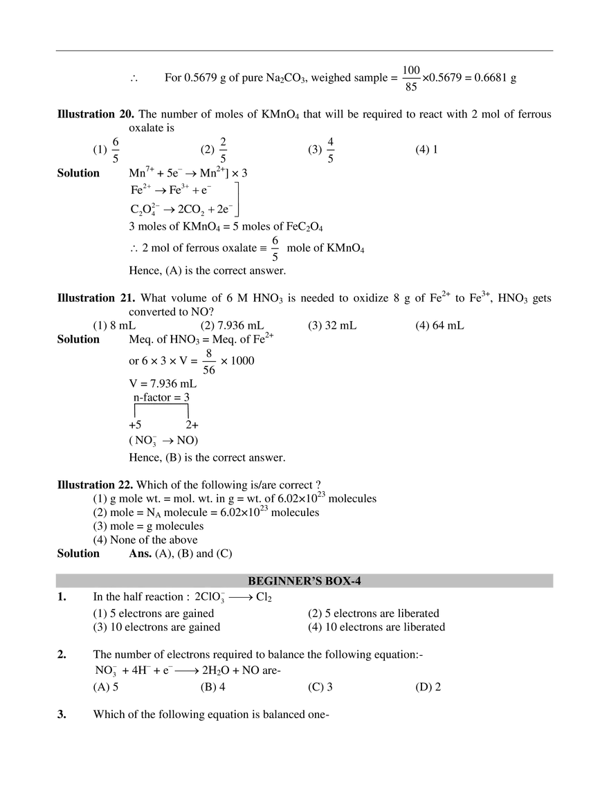 Redox Reaction - Page 8