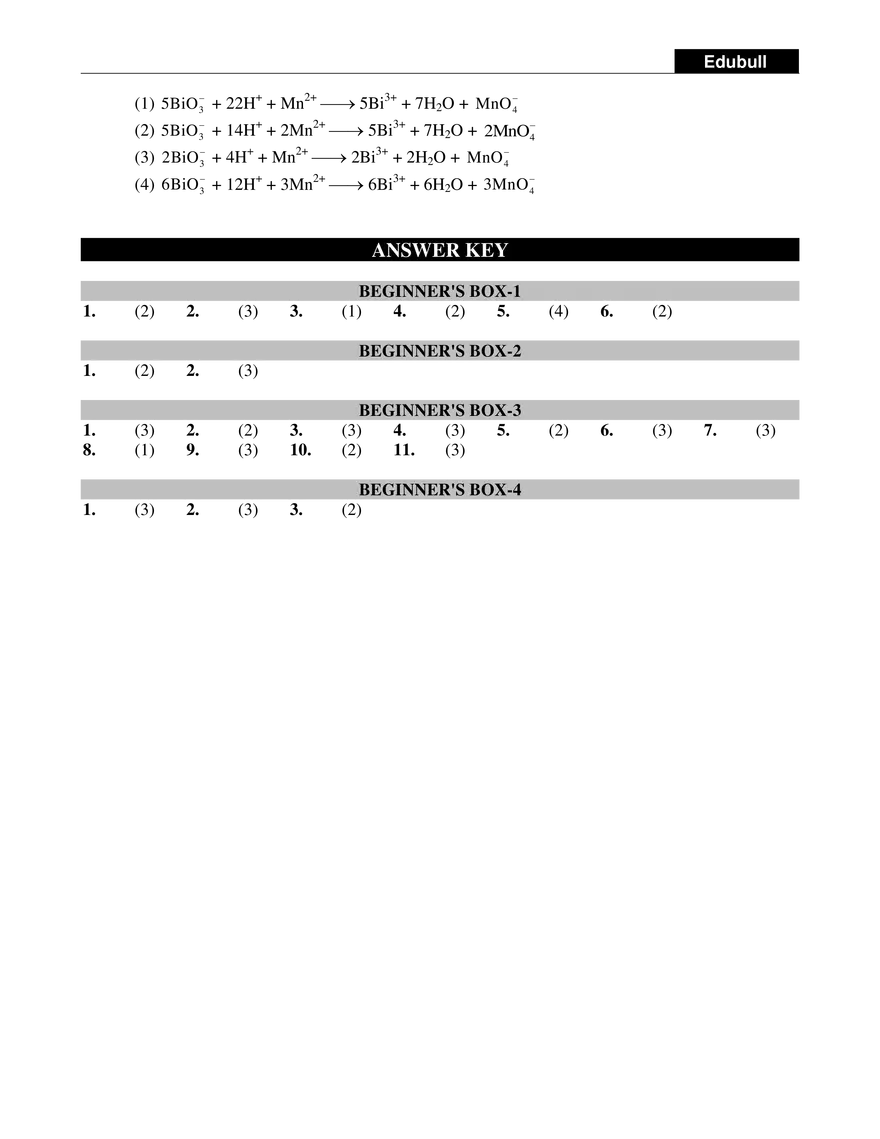 Redox Reaction - Page 9
