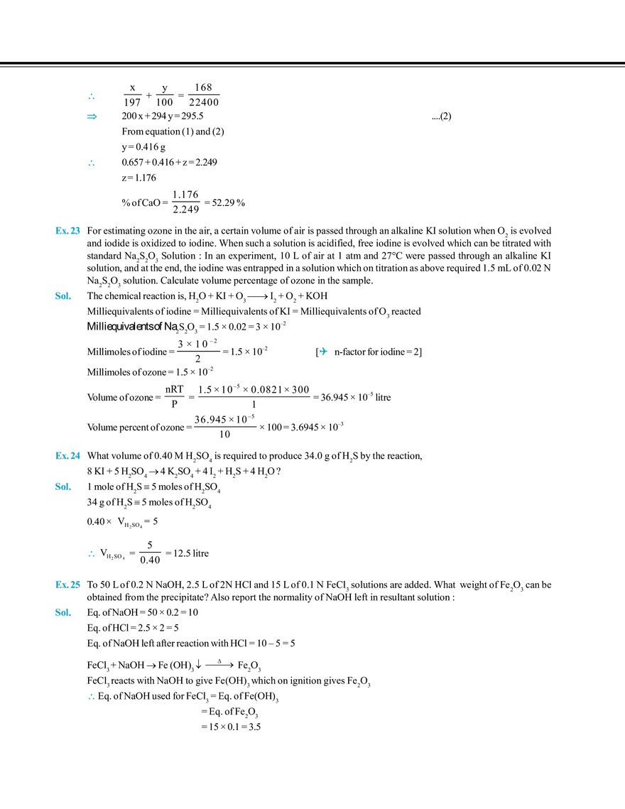 Redox Reaction and Equivalent Concept Solved Examples - Page 8