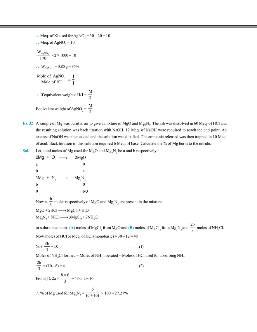 Redox Reaction and Equivalent Concept Solved Examples - Page 12