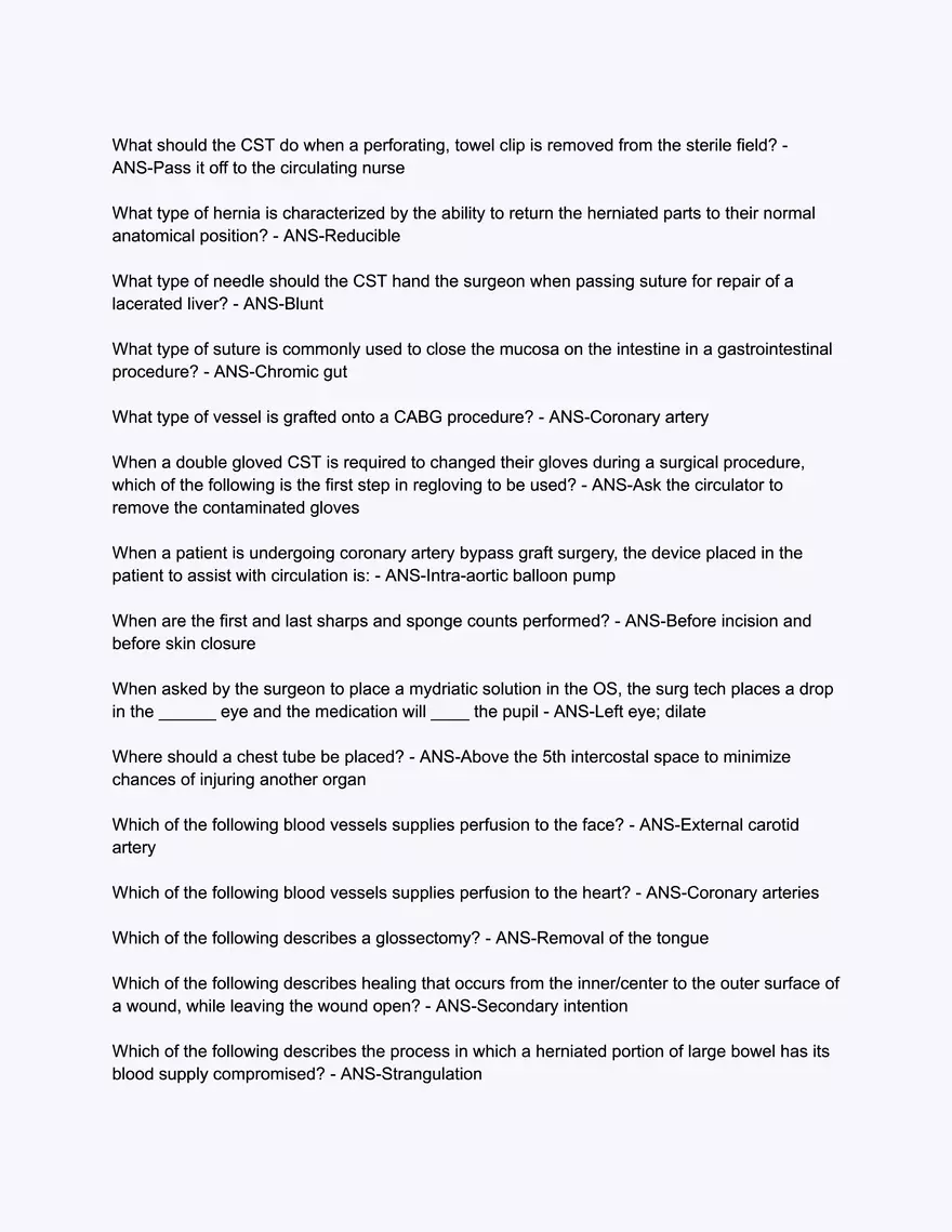 Board Vitals CST Exam 1 - Page 7