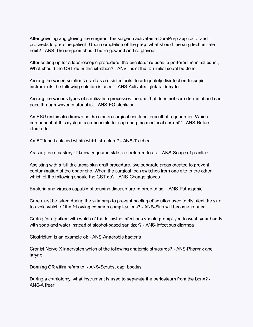 Board Vitals CST Exam 1 - Page 2