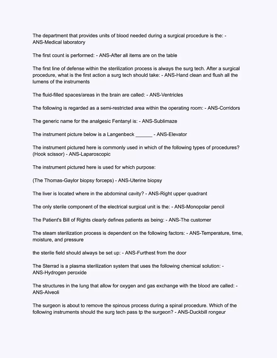 Board Vitals CST Exam 1 - Page 5