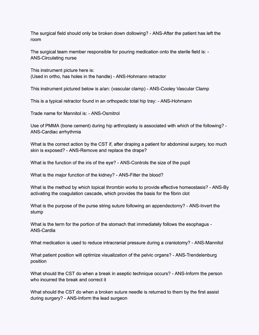 Board Vitals CST Exam 1 - Page 6