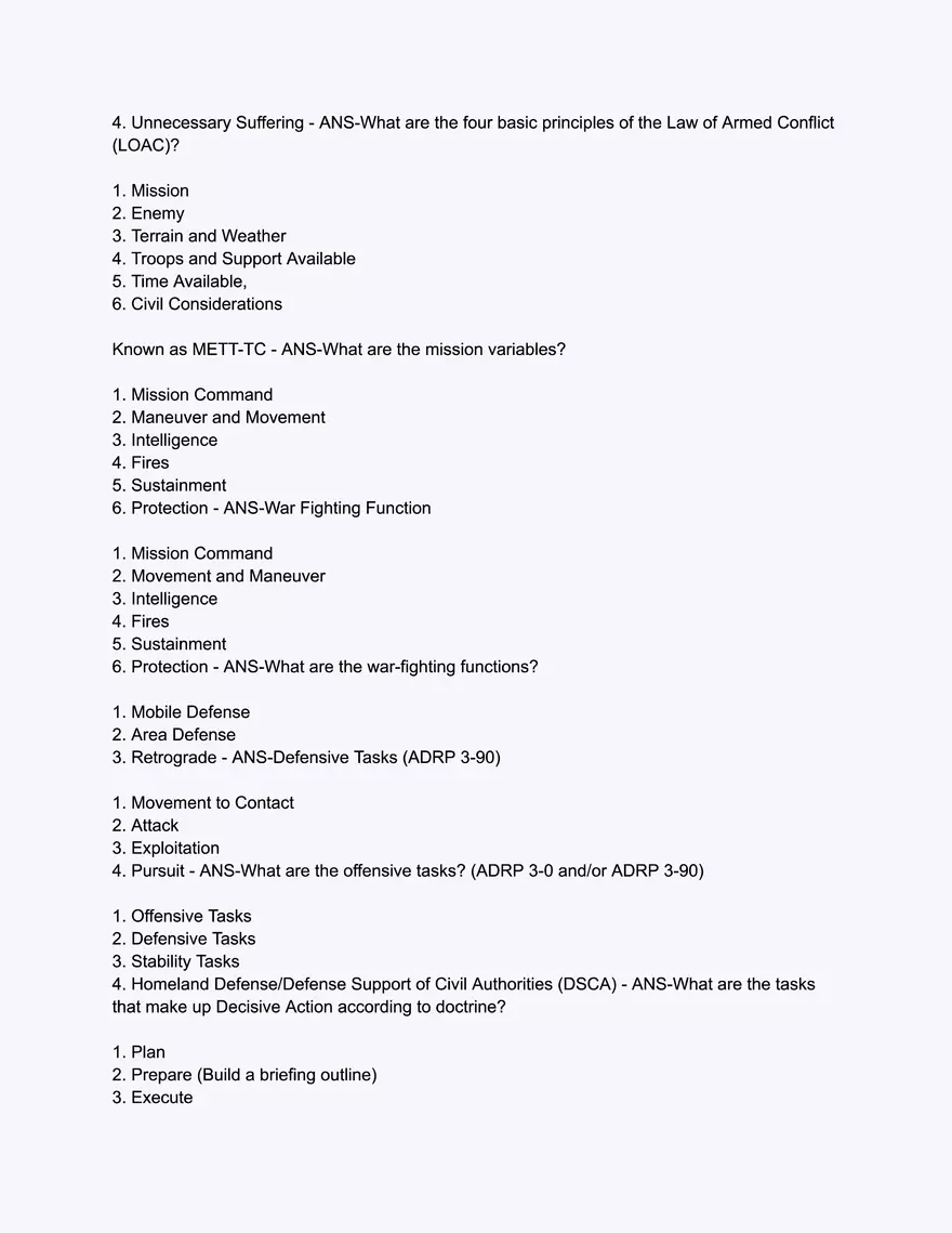 Captains Career Course - Common Core Final Exam - Page 3