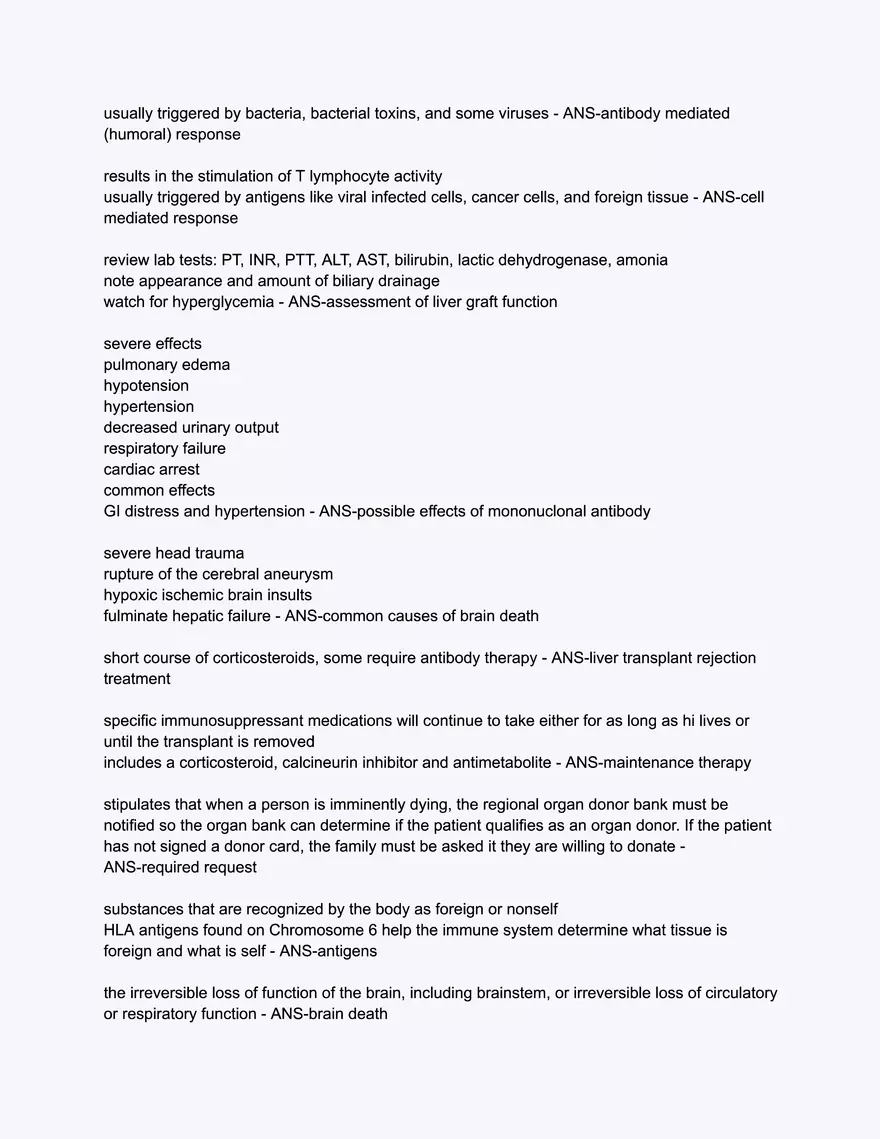 Care of the Organ Donor and Transplant Recipient - Page 13