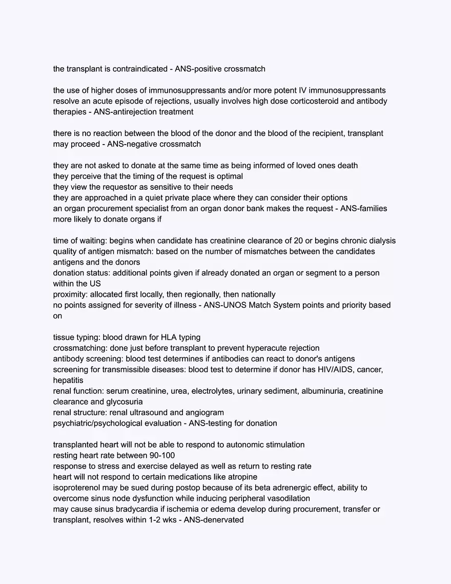 Care of the Organ Donor and Transplant Recipient - Page 3