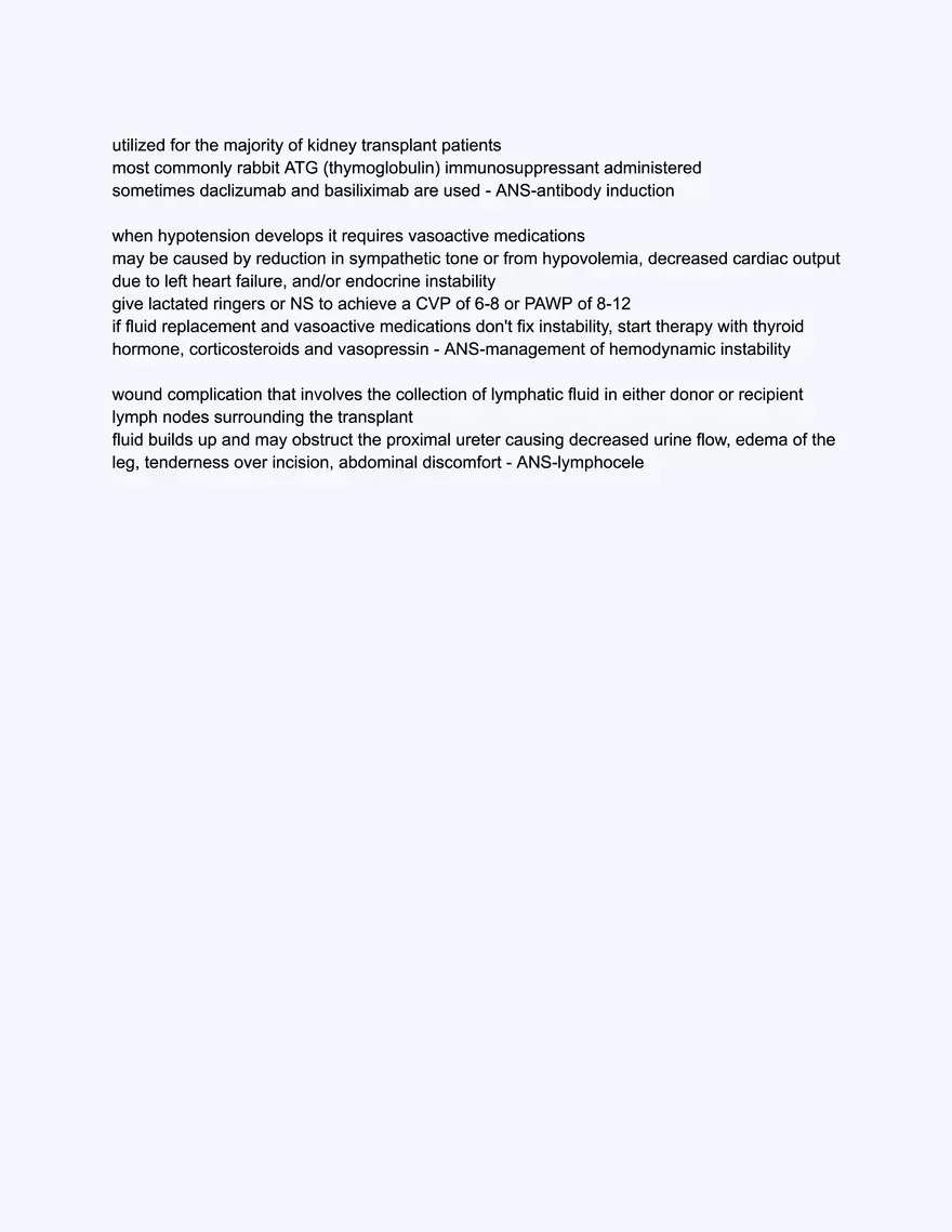 Care of the Organ Donor and Transplant Recipient - Page 5