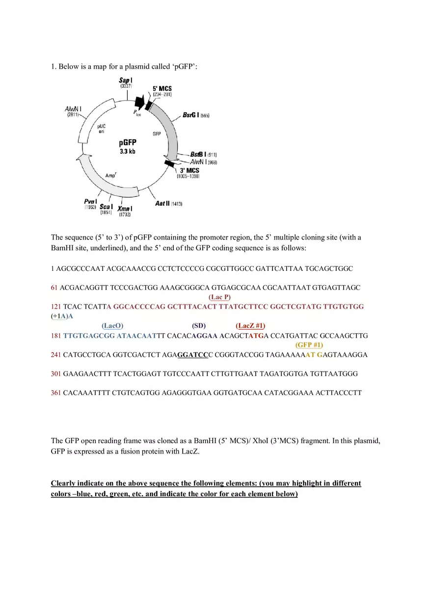 Genetics Lab 2 - Page 1