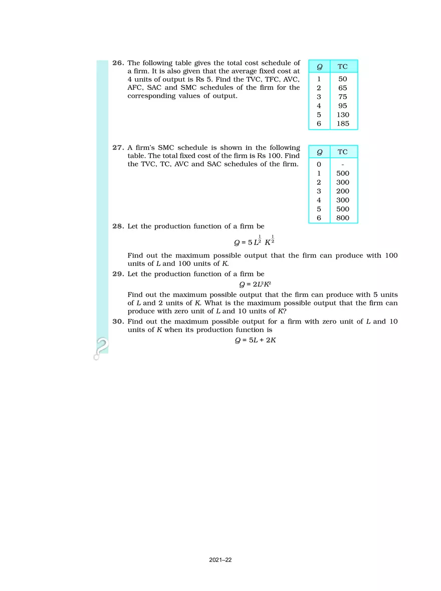 Production and Costs - Page 9
