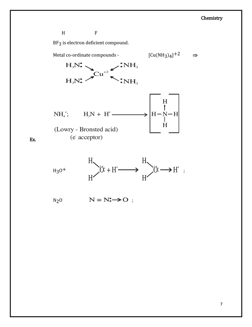 Chemical Bonding and Molecular Structure Hybridisation - Page 7