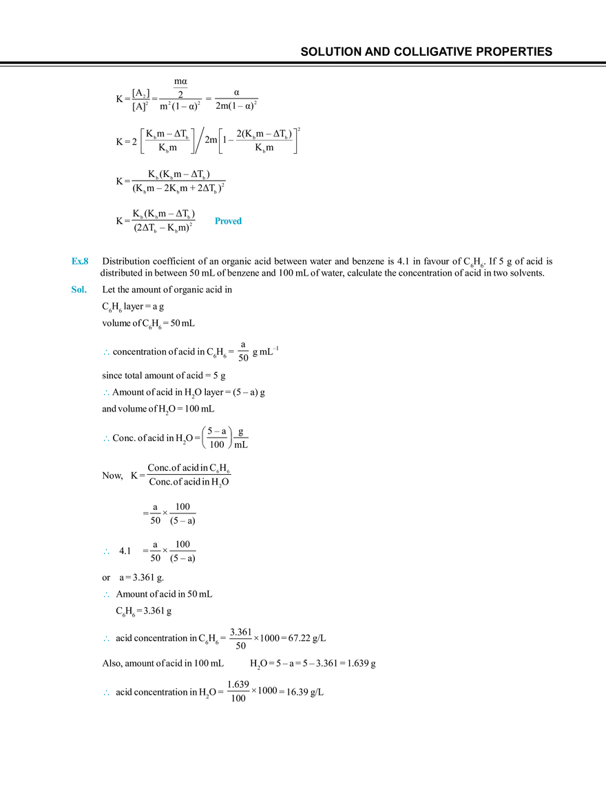 Solution and Colligative Properties Solved Examples - Page 3