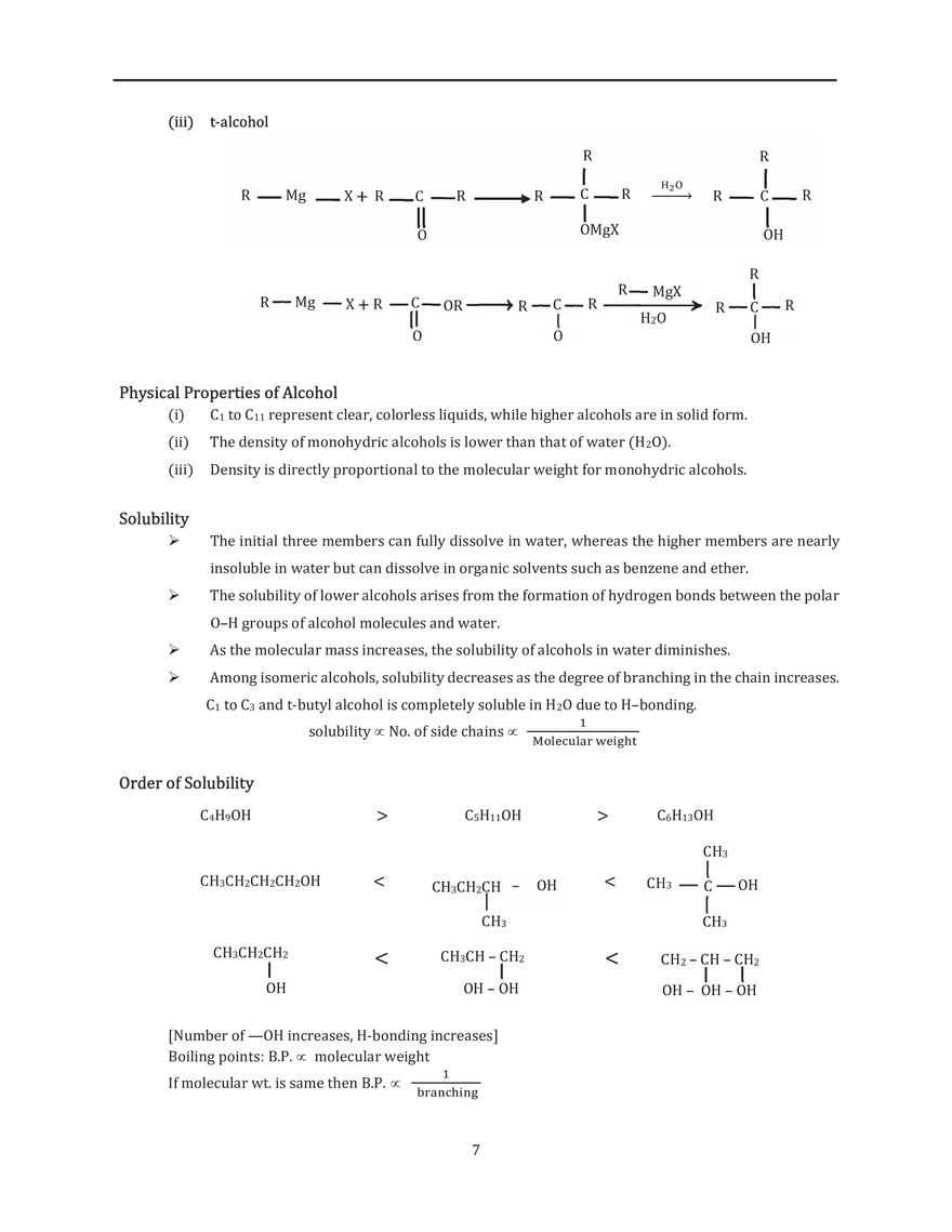 Chapter 10 Alcohols, Phenols and Ethers - Page 12