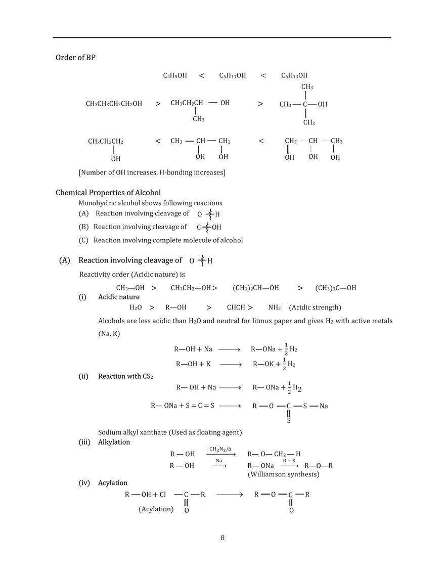 Chapter 10 Alcohols, Phenols and Ethers - Page 13