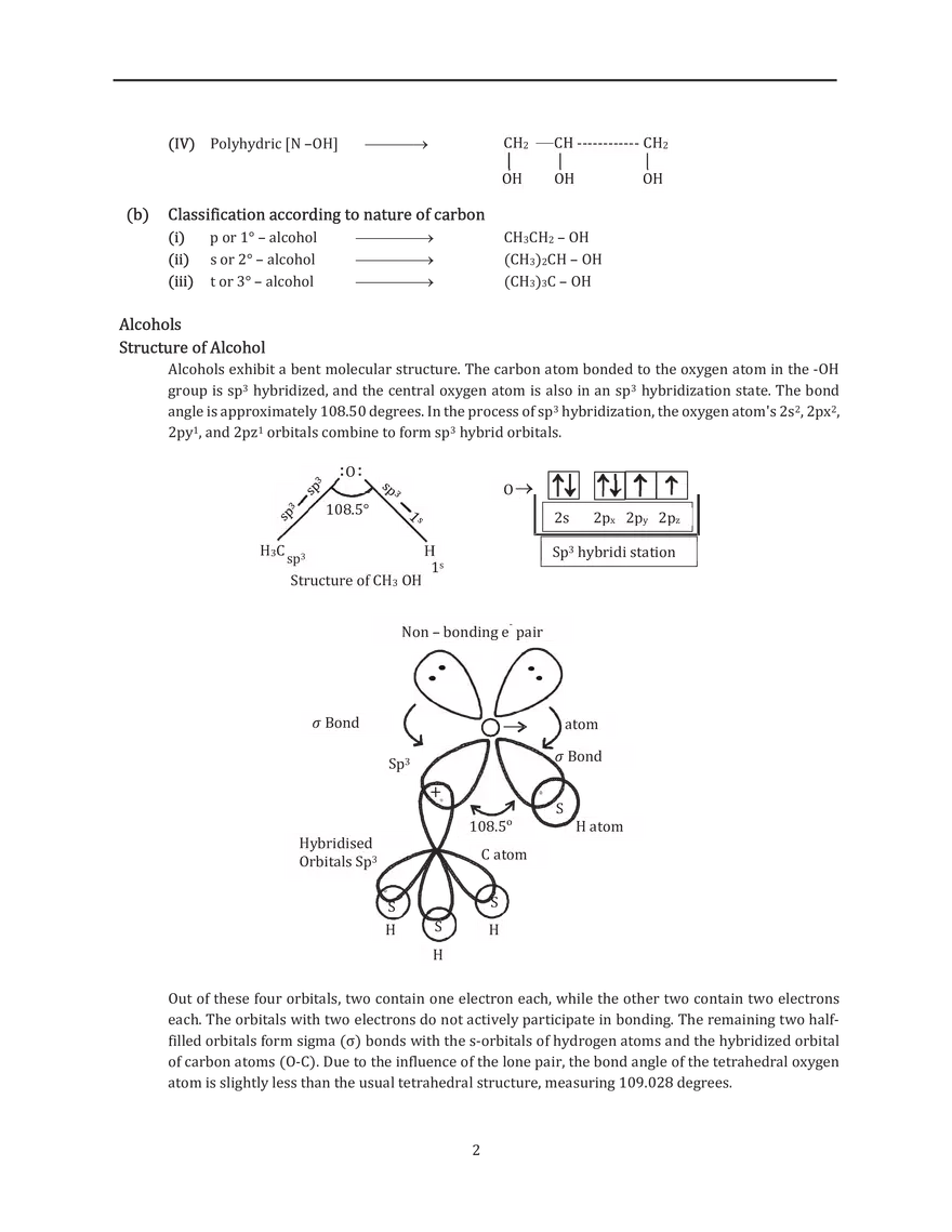 Chapter 10 Alcohols, Phenols and Ethers - Page 2
