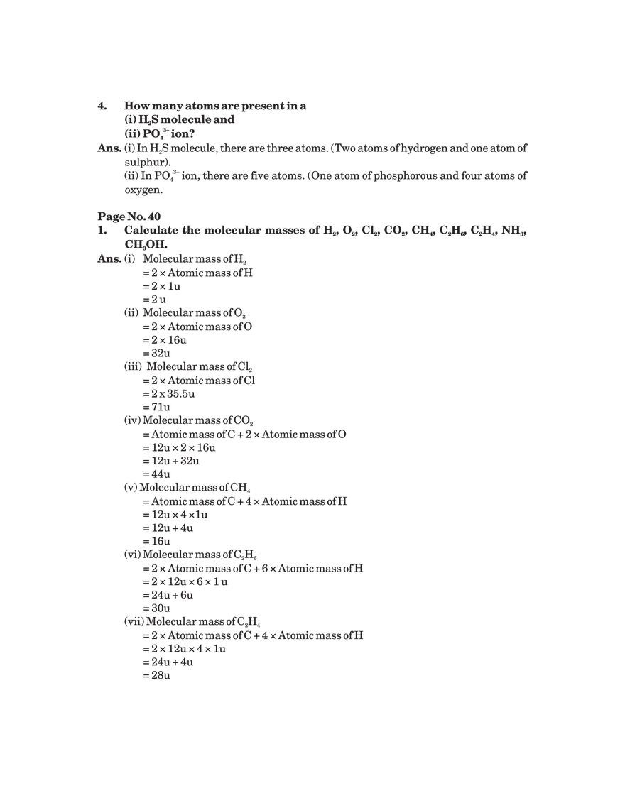 Atoms and Molecules - Page 9
