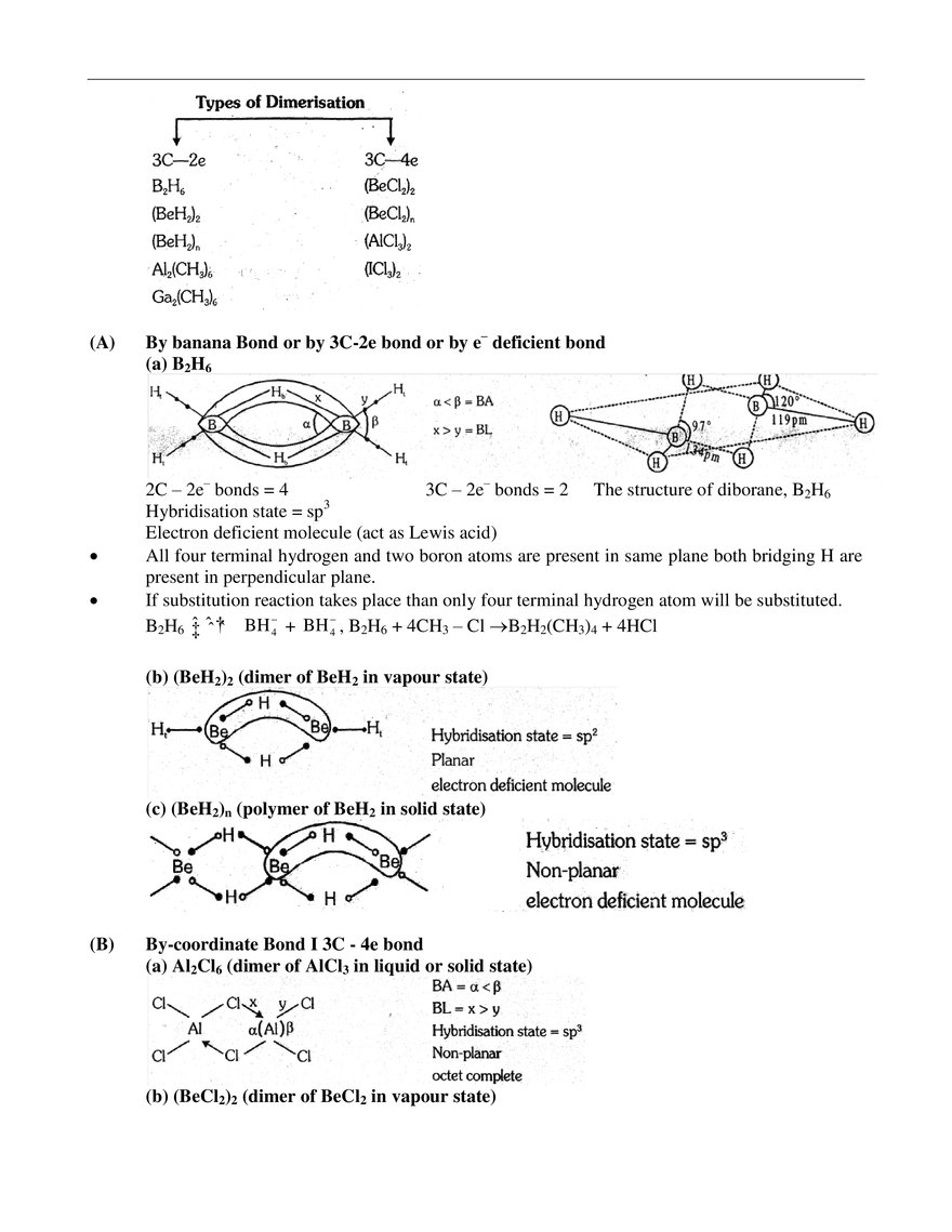 p-Block Elements Exercises - Page 13