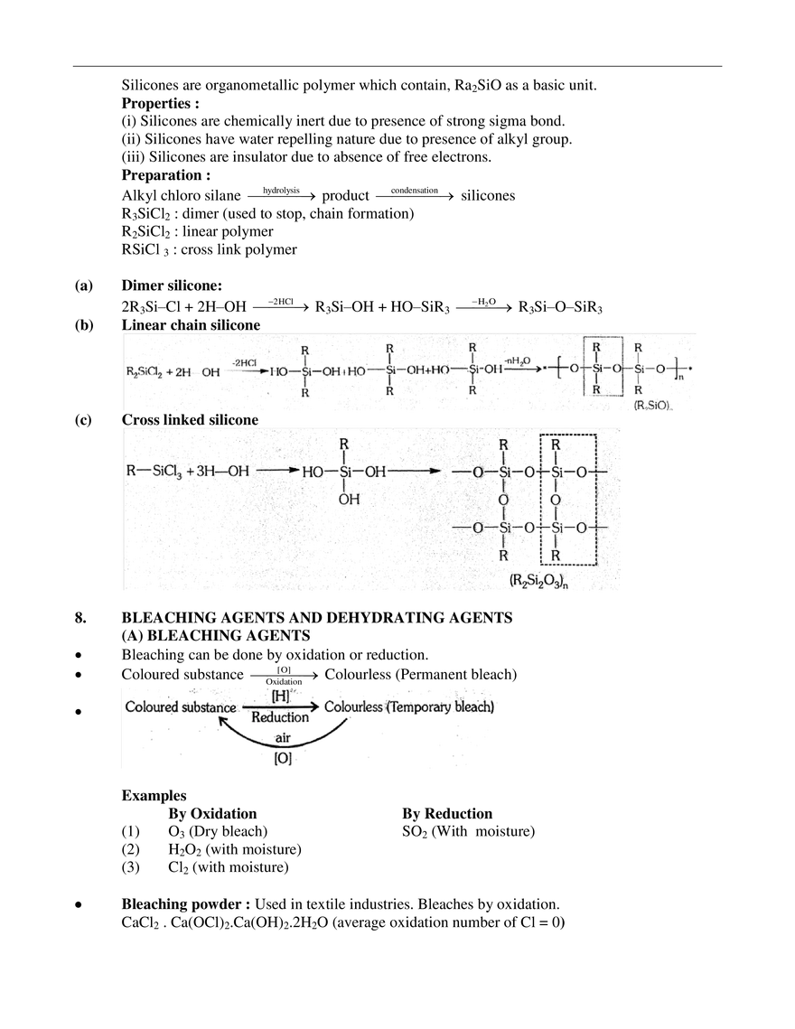 p-Block Elements Exercises - Page 14