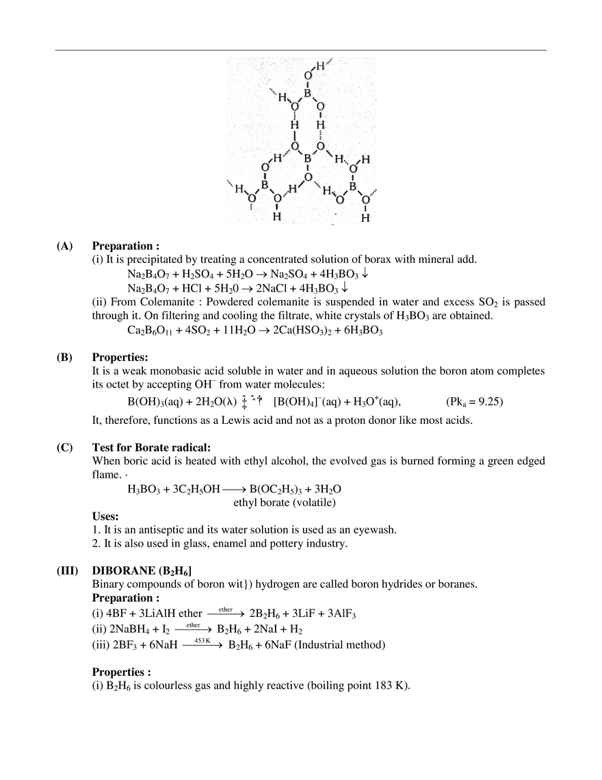 p-Block Elements Exercises - Page 19
