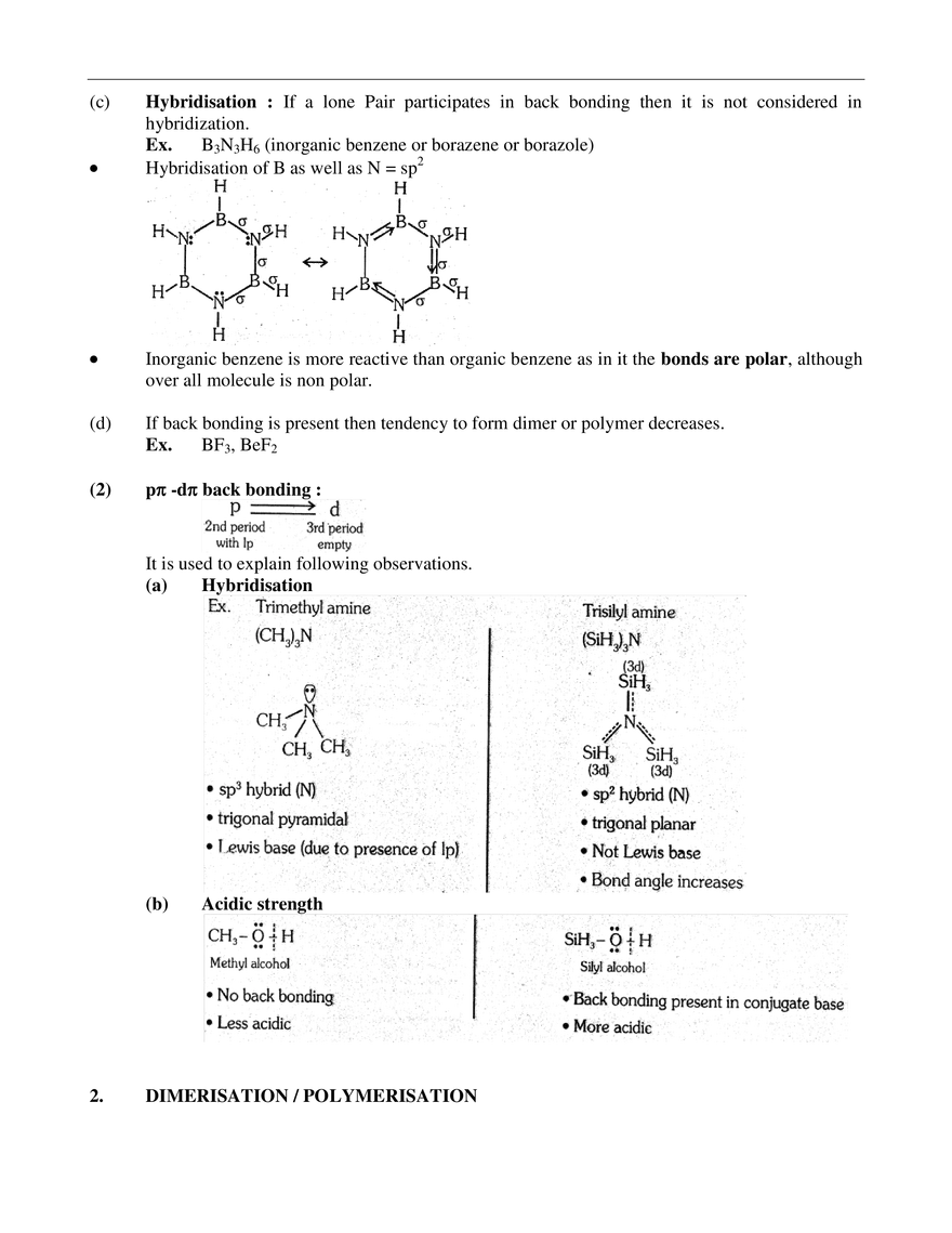 p-Block Elements Exercises - Page 2