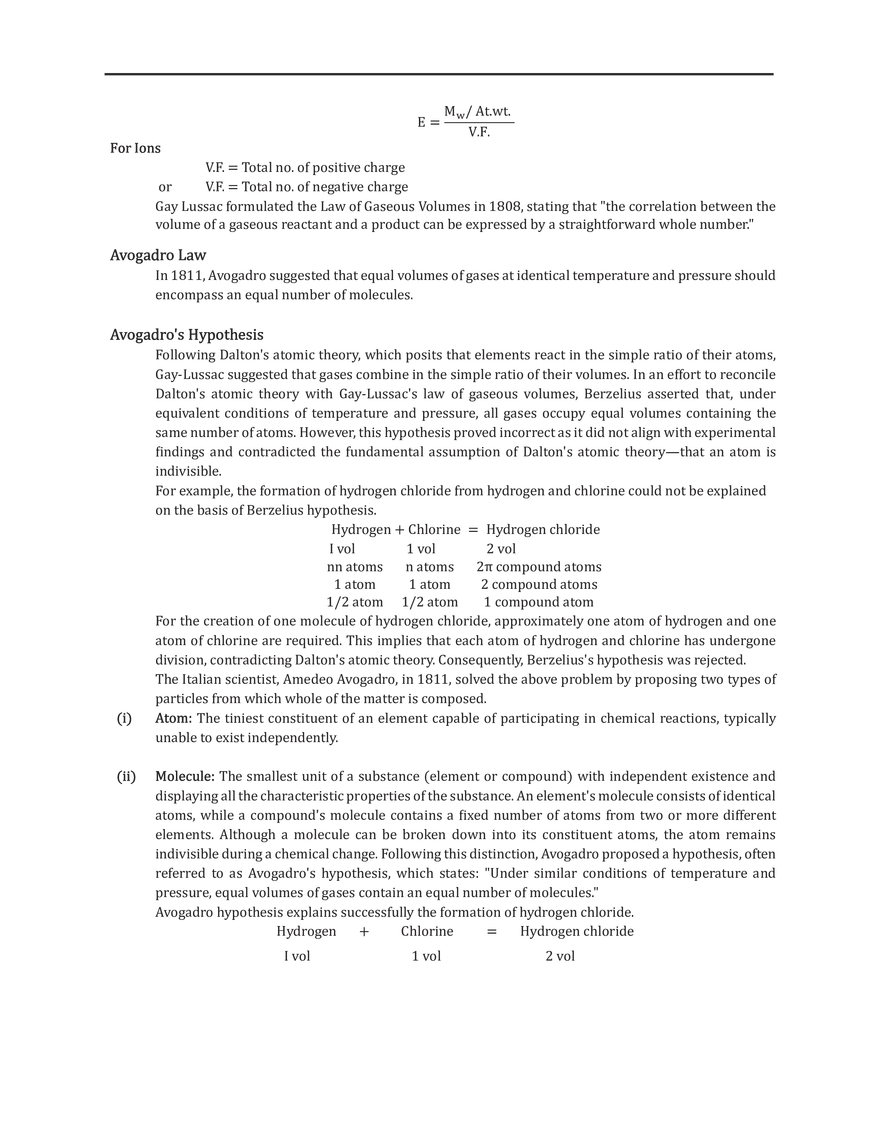 Laws of Chemical Combination - Page 4