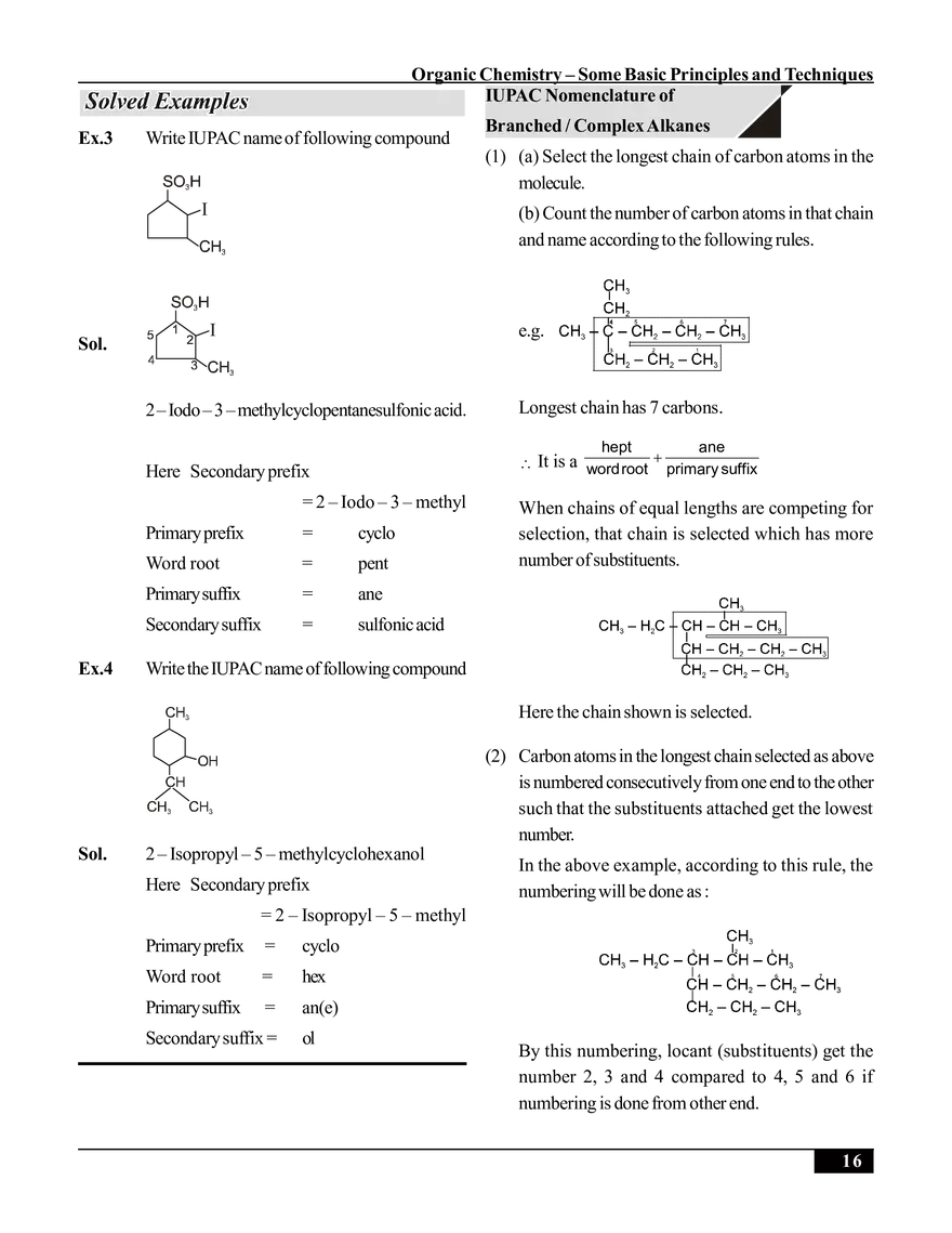 Organic Chemistry – Some Basic Principles and Techniques - Page 8