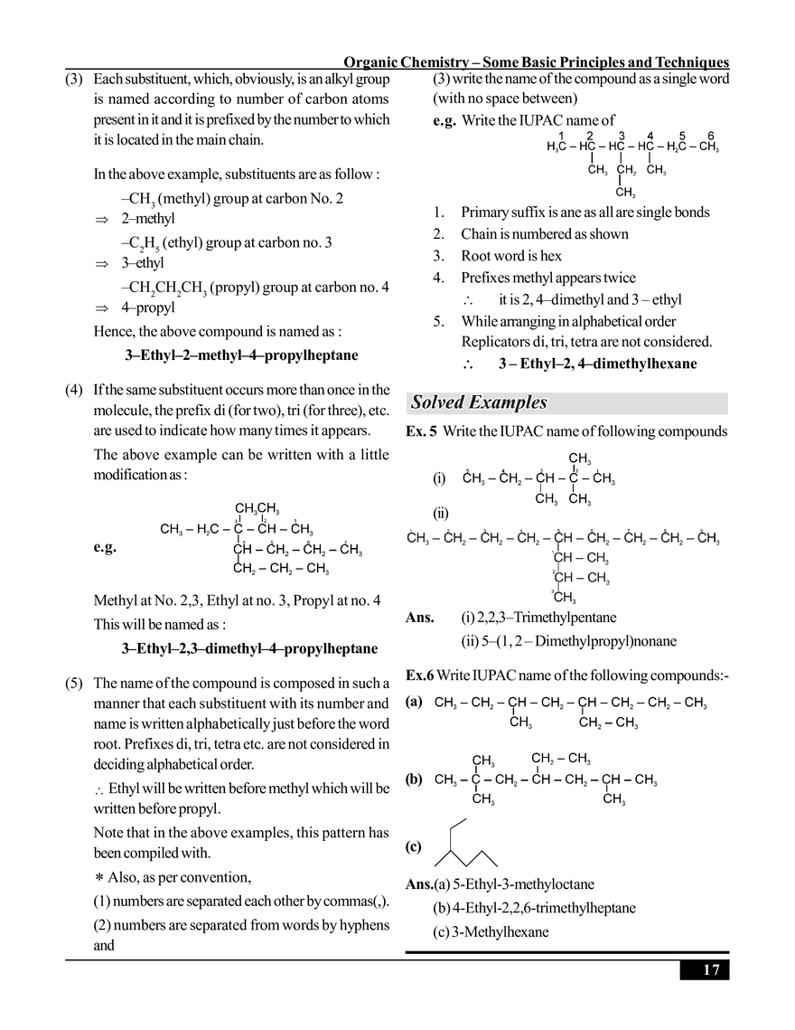 Organic Chemistry – Some Basic Principles and Techniques - Page 9
